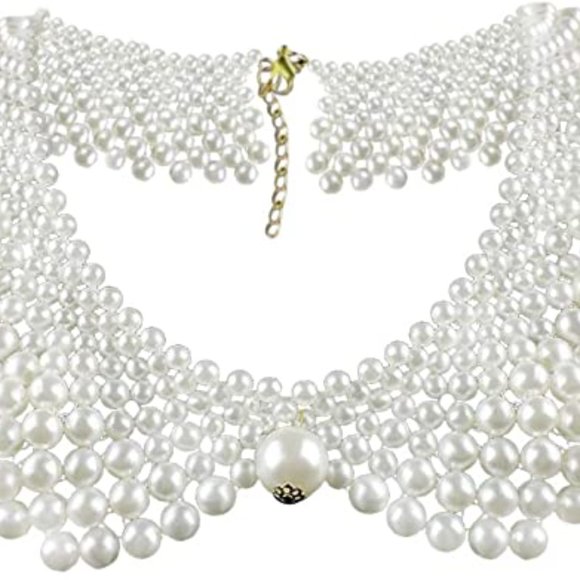 PEARL COLLAR NECKLACE - Picture 3 of 4